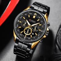 CURREN Luxury Wrist Watches For Men Stainless Steel Quartz Wristwatches With Chronograph Casual Sport Clock 8399 Erkek Kol Saati