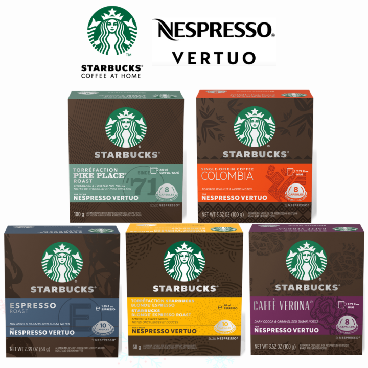 Starbucks Nespresso VERTUO Capsules Lazada PH
