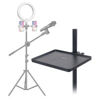 Sound Card Tray Rack Pallet Plastic Microphone Tripod Universal Accessories Mobile Phone Live Support Tripod Bracket N0PB