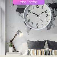 นาฬิกาแขวนทรงกลม นาฬิกาเดินเงียบ เรียบง่ายและมีสไตล์ wall clock