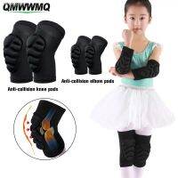 ◆♚▪ 1Pair Thick Sponge Knee Pads Elbow SleevesSport Protective Kneepad Football BasketballKnee Brace Support for Kids Child Youth