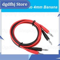 Dgdfhj Shop 16AWG 10A Alligator Clips 4mm Banana Plug to Banana Plug Test Cable Multimeter Testing Cables Durable Wire