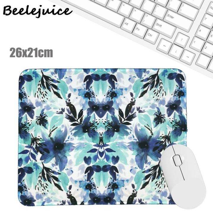 a-lovable-blueflowersiliconepad-naturemouse-padlaptop-โต๊ะ-padpad-ข้อมือ-restdesk-pad