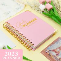 Sharkbang  A5 Weekly Monthly Goal Track Planner Non Dated 112 Sheets  Agenda Notebook Diary Paperlaria Journal School Stationery Note Books Pads