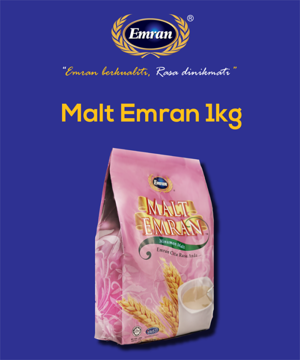 [HALAL] Emran Malt 1kg Lazada