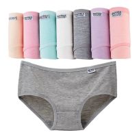 7 Pcs Underwear Women Plus Size Panties Girl Briefs Sexy Lingeries Calcinha Cotton Shorts Underpants Solid Panty Cueca Intimates