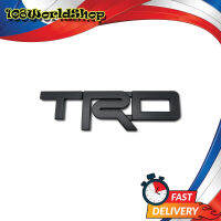 โลโก้ "TRD" size L สูง 7.5เซน สีดำด้าน ไฮลัค รีโว้ ร็อคโค  สี ดำ Hilux Revo, Rocco Toyota 2 , 4 ประตู ปี2014-2018 ขนาด 25.5cm*7.5cm*1.2cm มีบริการเก็บเงินปลายทาง