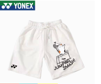 YONEX 2023คาปรีสกีฬาสำหรับทั้งหญิงและชายใหม่น้ำหนักเบาเป็นพิเศษระบายอากาศและแห้งเร็วกางเกงกีฬาขาสั้นคุณภาพดีกางเกงกีฬาขาสั้นวัยรุ่น