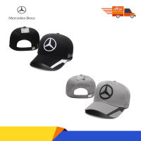 Benz Racing Cap Lewis Hamilton Snapback Cap หมวกเบสบอลกลางแจ้งปรับได้ # B09TY12