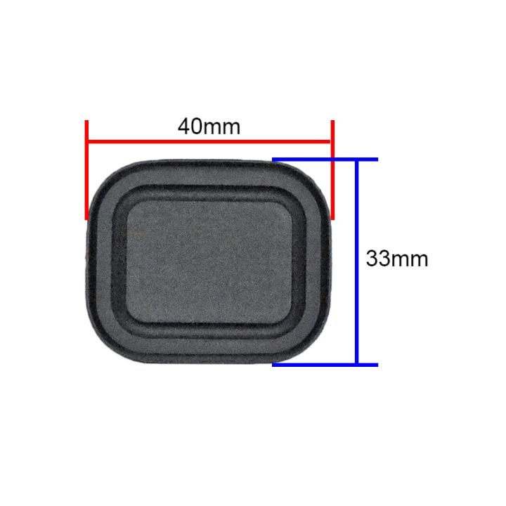 จานสั่นขนาดเล็ก55-38มม-สำหรับรันเวย์-diy-ลำโพงเสริมหม้อน้ำเบสแบบพาสซีฟ40-33มม-สำหรับ-harman-kardon-2ชิ้น