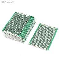 Fashionfashionsolderoox 12ชิ้นแผงกระดาษ PCB บอร์ดแบบบัดกรีทำจาก Song14 4x6cm