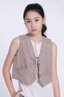 Tuttikidi Houndstooth Waistcoat 3-12 Years