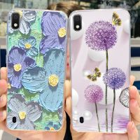 เคสโทรศัพท์เคส A10 Samsung Galaxy เคส SM-A105F ฝาครอบภาพวาดหลากสีสันสำหรับ Samsung A10 GalaxyA10ปลอกซิลิโคนนิ่มขนาด6.2นิ้ว