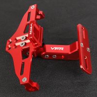 For Honda VFR750 VFR800 VFR 400 750 800 800X 750 1200F VFR800F Fender Eliminator Adjustable License Plate Holder Bracket LED