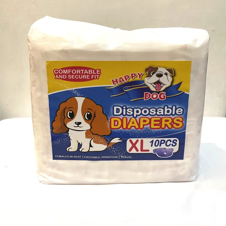 EXTRA LARGE Female Dog Disposable Diaper (10pcs per pack) Lazada PH