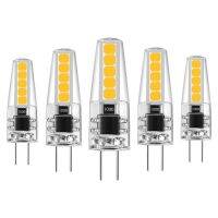 [HOT QQZIWWUJJWG 104] 5-10ชิ้น G4หลอดไฟ Led 5วัตต์12โวลต์/AC220V 2835 SMD 10led อบอุ่น/เย็นสีขาว360องศามุมโคมระย้าแสงแทนที่หลอดฮาโลเจน