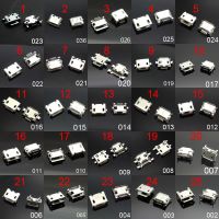 25ชิ้น-1000ชิ้น25รุ่นแจ็คไมโคร Usb 5P 5-พินไมโครยูเอสบีขั้วต่อ Micro Usb ไมโคร Usb แจ็คไมโคร Usb ชาร์จพอร์ตซ็อกเก็ตสำหรับแผ่น /แท็บเล็ต/ มือถือ