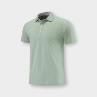 Sports polo shirt Quick-Drying Exercise Short Sleeves Breathable and Soft