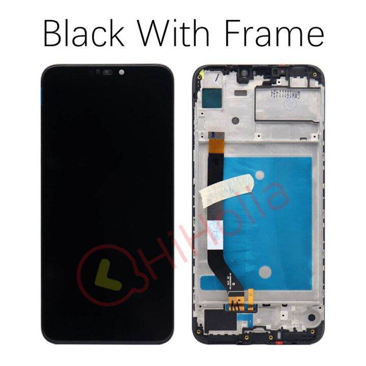 จอ-lcd-สำหรับ-huawei-honor-8c-bkk-l21หน้าจอสัมผัสประกอบดิจิไทเซอร์พร้อมกรอบอะไหล่สำหรับหน้าจอแสดงผล8c-bkk-lx1