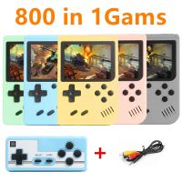 ZZOOI 800 In 1 Games MINI Portable Retro Video Console Handheld Game Players Boy 8 Bit 3.0 Inch Color LCD Screen GameBoy