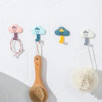 【LZ】┋✐  Nordic Cloud Shaped Hanger para decoração do quarto das crianças gancho de parede roupas cachecol sacos diversos de alta qualidade bonito