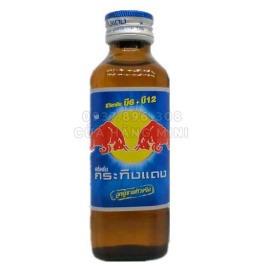 Hcm combo lốc 10 chai nước tăng lực red bull bò cụng bò húc thái lan - ảnh sản phẩm 3