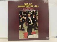 1LP Vinyl Records แผ่นเสียงไวนิล SIBELIUS SYMPHONIEE=N NR.5 ,NR.3  (H7B05)