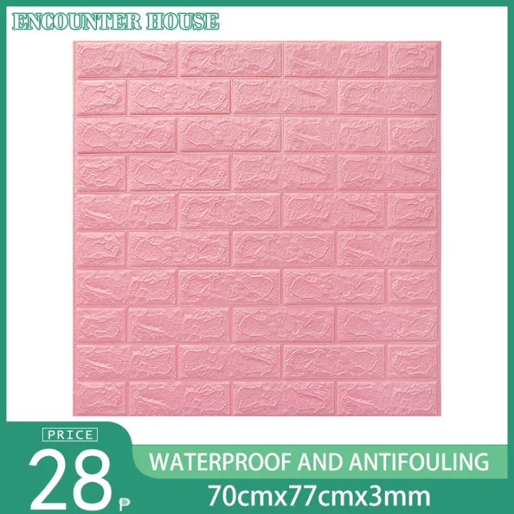 Wallpaper Big Size DIY 70cm*77cm Self Adhesive Waterproof 3D White ...