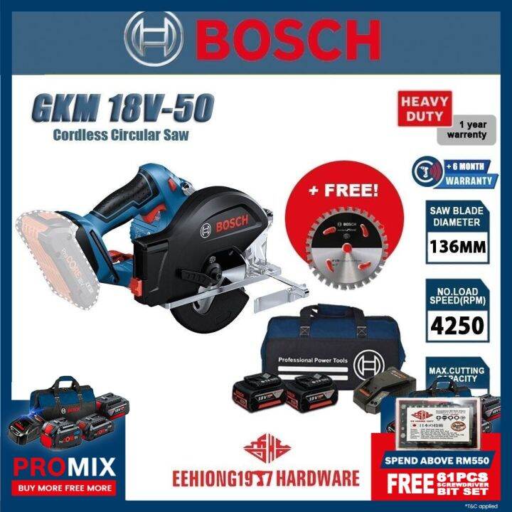 BOSCH GKM18V50 GKM 18V50 GKM 18V50LI BOSCH 18V SAW CORDLESS METAL