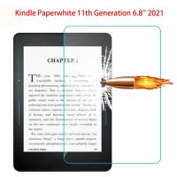 [Hot K] ฟิล์มป้องกันสำหรับป้องกันปกป้องหน้าจอกระจกนิรภัยสำหรับ Kindle Paperwhite รุ่นที่2021 11th Kindle Paperwhite ขนาด6.8นิ้ว