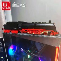 59004 Jiestar Creative Expert Ideas BRO1 Lecomotive Steam Train Railway Express Brick Modular Technical Model Building Block