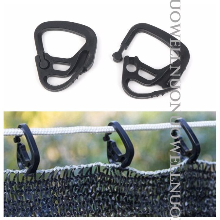 50pcs-sunshade-net-clip-hook-agriculture-greenhouse-clamp-curtain-line-outdoor-canvas-hook-plastic-fence-shading-net-clips