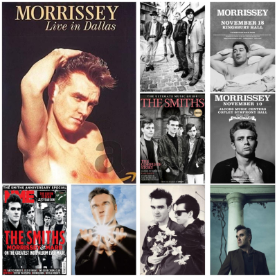 Morrissey Singer Canvas Art โปสเตอร์และภาพผนังพิมพ์ Modern Family Bedroom Decor Posters