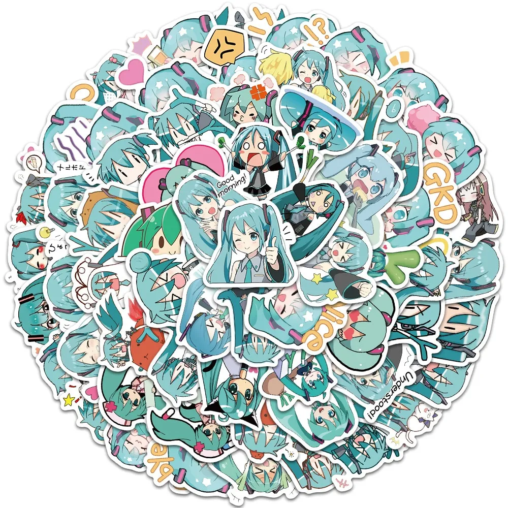 10/30/50 cái hoạt hình dễ thương Chibi Miku Meme sticker cho hành lý máy tính xách tay iPad Skateboard Guitar Tạp Chí nhãn dán chống thấm nước bán buôn 10/30/50 cái hoạt hình dễ thương Chibi Miku Meme sticker cho hành lý máy tính xách tay iPad Skateboard Guitar Tạp Chí nhãn dán chống thấm nước bán buôn