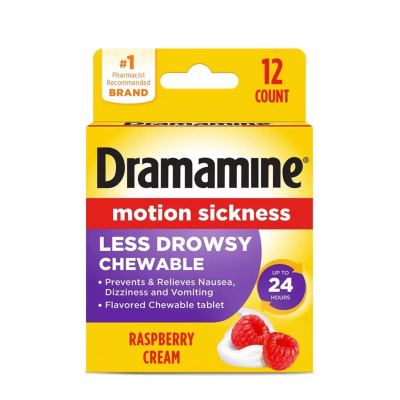 Dramamine Motion Sickness Relief - All Day Less Drowsy