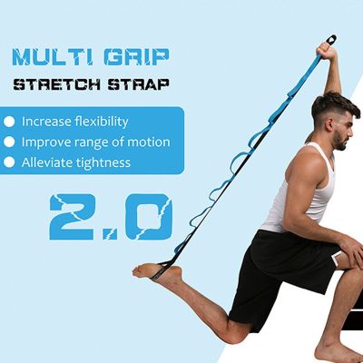 【CC】 Aerobics Rope Resistance Bands Muscle Stretch Exercise Chrysanthemum Flat Tension GymTraining