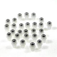 50pcs Stainless Steel Roller Balls for Roll on Bottles Replaces Roller Tops with Metal Balls Fits 16mm Bottle