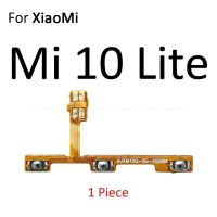 สวิตช์ริบบิ้นสายเคเบิลงอได้ปุ่มปุ่มเปิดปิดสำหรับ Xiaomi Mi 11โน้ต10 Pro Lite ปิดเสียงเงียบชิ้นส่วนซ่อมกุญแจ