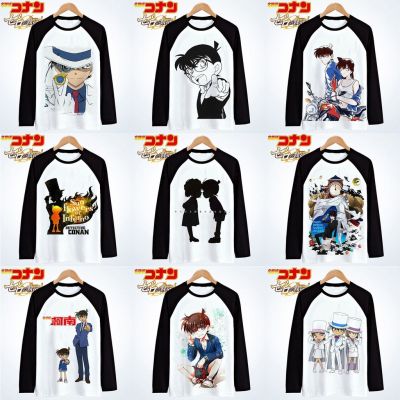 CODTheresa Finger [Star Comic Merchandise] Detective Conan Long-Sleeved t-Shirt Male Female Students Shinichi Kudo Kaito Kidd Anime Merchandise Clothes
