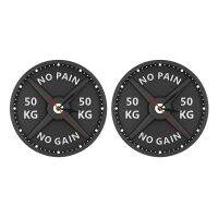 2X Strongman 50KG Creative Print Wall Clock Circular Gym Weight Lifting Dumbbell Bodybuilding Silent Acrylic Clock