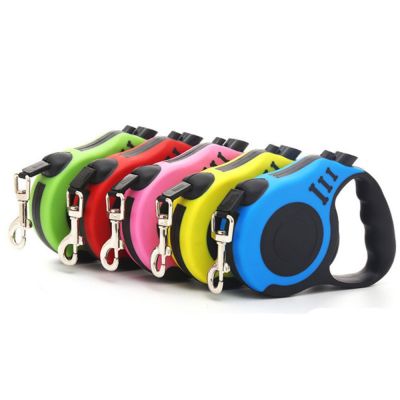 3M 5M Dog Leash Automatic Retractable Durable Nylon Walking Running Extending Dog Leash Rope For Small Medium Pet Products