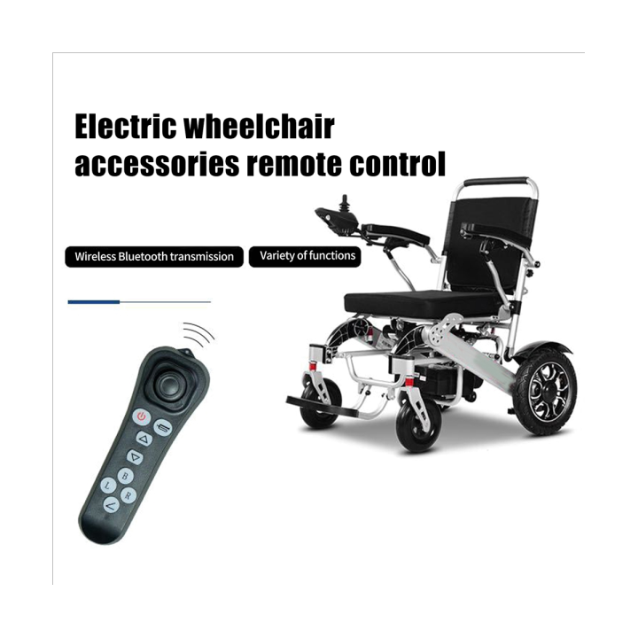 Electric Wheelchair Remote Controller Black Wheelchair Controller ABS