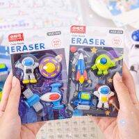 Astronaut Funny Erasers for Kids Cute Rubber Childrens School Supplies School Accessories for Boys Korean Stationery