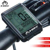 INBIKE IC321จักรยาน S Peedometer ไร้สายรหัสเมตรสำหรับขี่จักรยานจักรยานวัดระยะทางคอมพิวเตอร์มัลติฟังก์ชั่นาฬิกาจับเวลาแสงไฟ