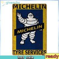 Michelin Man Vintage Metal Plate Tin Sign Plaque for Bar Club Cafe Poster