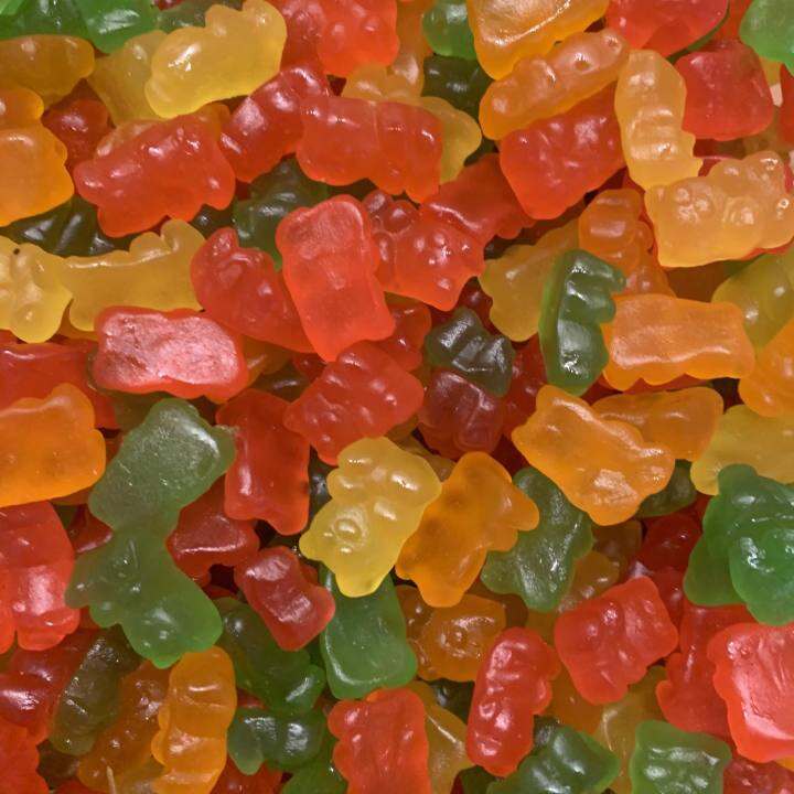 NbSS - Bear Gummy - small, fruit gum candies, similar to a jelly baby ...