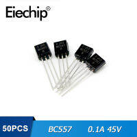 50ชิ้น/ล็อต BC557ถึง-92ทรานซิสเตอร์0.1A 45V PNP ใหม่ดั้งเดิม