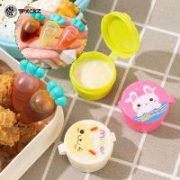 【CW】 3/4Pc Plastic Sauce Squeeze Bottle Mini Seasoning Box Salad Dressing Containers Outdoor Portable Barbecue Spice Jar Kitchen Tool