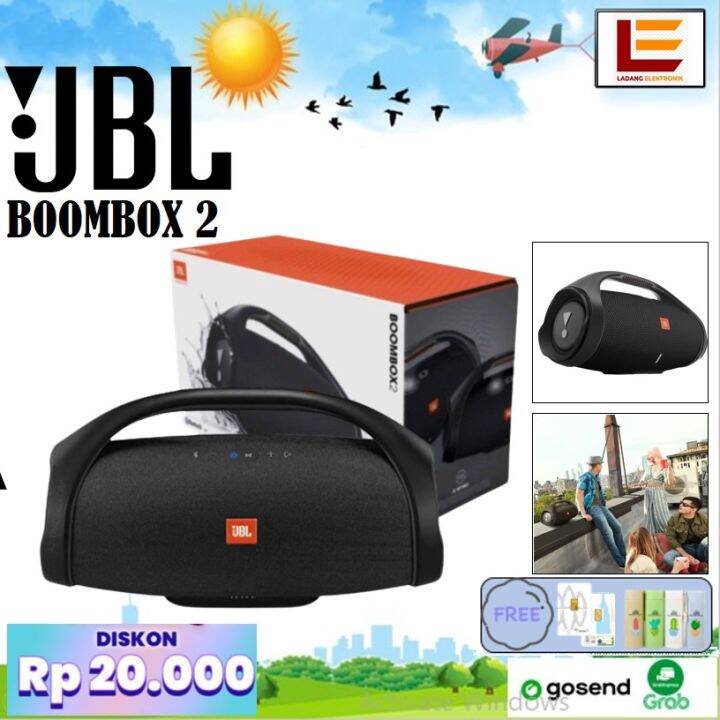 JBL Boombox 2 Portable Bluetooth Speaker Lazada Indonesia