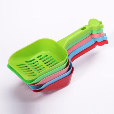 Cat Litter Shovel Cleaning Tool ตักพลาสติก Cat Sand Cleaning Products Toilet For Dog Food Spoons Cat Supplies